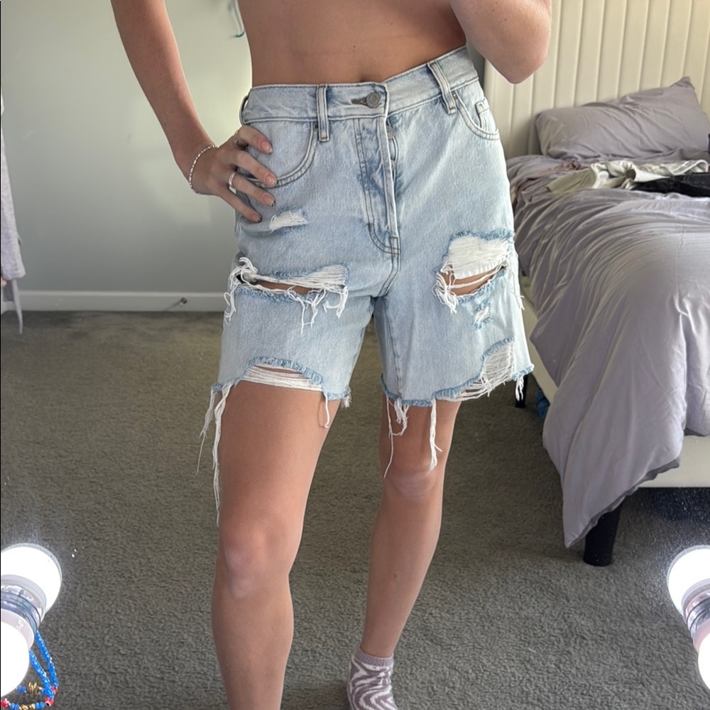 Pacsun Distressed Denim Shorts